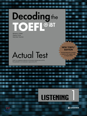 Decoding the TOEFL? iBT Actual Test LISTENING 1 (New TOEFL Edition)