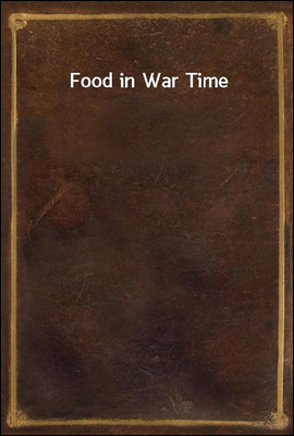 Food in War Time